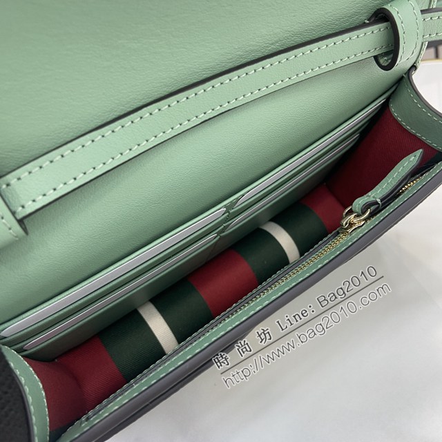 Gucci專櫃古馳最新款Emblem系列肩背包女士斜挎小包 jh2763型號：820688
